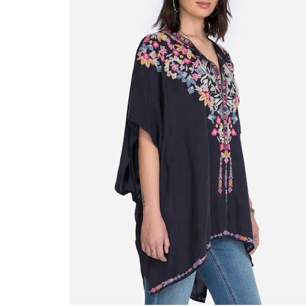 NWT Johnny Was ALIA CUPRA PONCHO